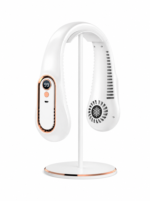 BREEZCORE AeroStream 720 – Wearable 720° Neck Fan